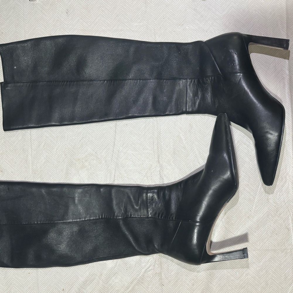 Stuart Wietzman Black Women's Boots Size 9